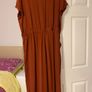 Fabulous beautiful deep tan /brown jumpsuit Image 3