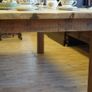 Vintage Oak Farmhouse Refectory Table Image 8
