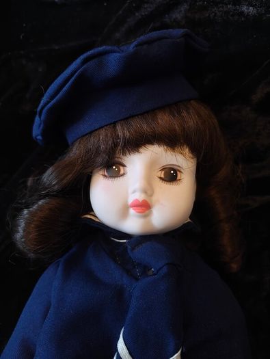 vintage porcelain doll