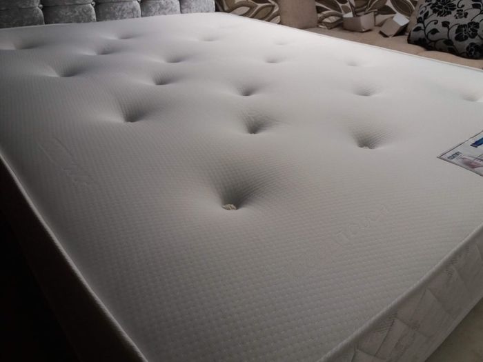 New Single, Double, King & Superking Tufted Sprung Memory Foam Mattresses In Stock