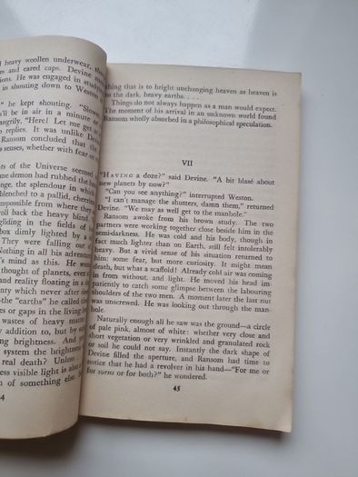 C.s. Lewis Out Of The Silent Planet 1952 Softback Pan Books