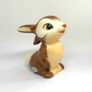 Vintage Walt Disney Goebel Thumper Bunny Figurine Image 2
