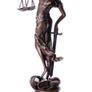 Lady Justice - Bronze, Marble, Signed Image 3