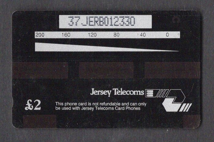 1995 Jersey UK2 International Road Race 1947-1952 (GPT - Magnetic) Phone Card