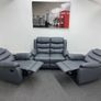 Roma 3+2 or 3+1+1 Leather Recliner Sofa Set Image 9
