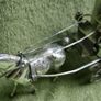 Vintage Hand Made Large Silver Plated Cutajar Works, Malta, Horse and Carriage Image 10