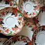 Rare Antique  Royal Winsor Bone China Imari Plates Image 3