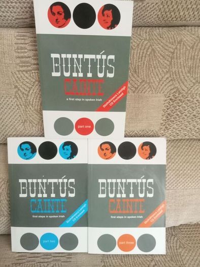BUNTUS CAINTE, Parts 1,2,3 plus DVDs for each book, Brand new