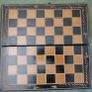 Vintage 8" Handmade Chess Board Image 5