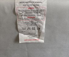 Free cot mattress