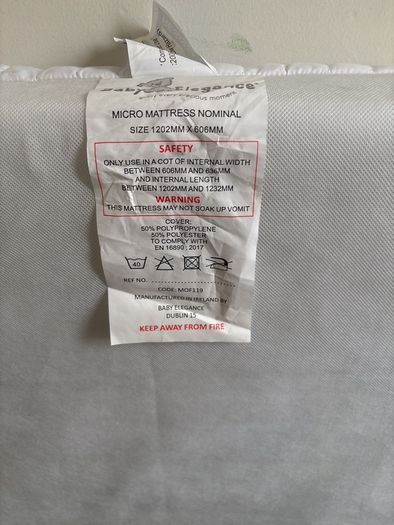 Free cot mattress