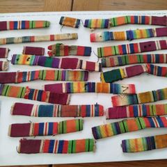 Job Lot of Vintage Military Medal Ribbon Bars (WWI & WWII Allied)