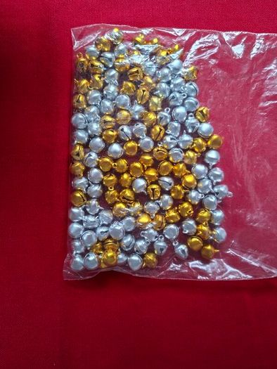Gold & Silver Bells for Crafting