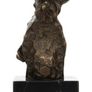 Horses Head (30cm) - Bronze, Marble, Signed Image 5