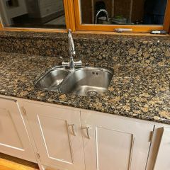 Solid Granite Kitchen Countertop
