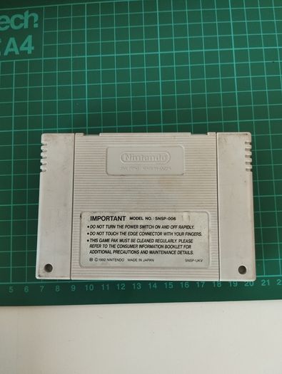 Super Mario World SNES PAL Version