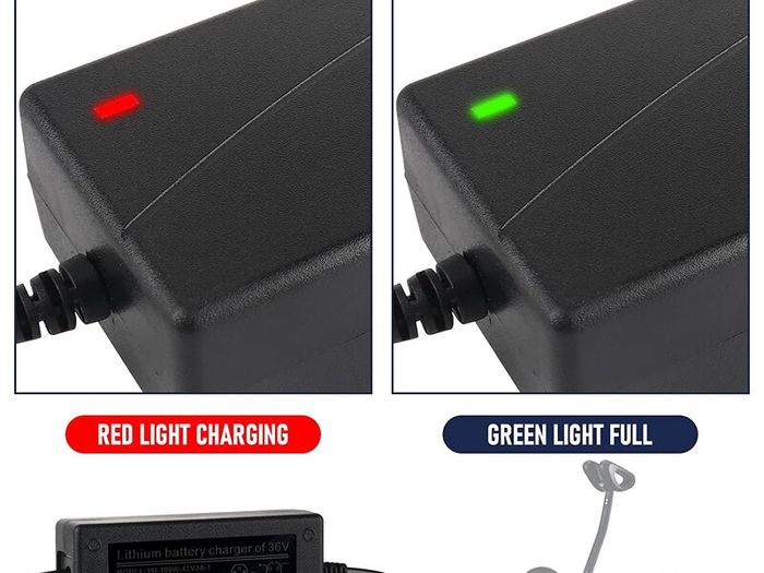 Scooter Charger 42V 2A AC Power Adapter Battery Charger for Electric Self-Balancing Scooter, Two Wheel Smart Drifting Board, Electric Scooters, Segway Hoverboard UK Universal Charger 3 pin