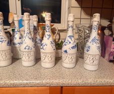 Customised wine bottles