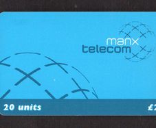 2002 Isle of Man UK2/20 units  Manx Telecom definitive (Siemens - S37)) Phone Card