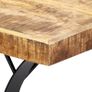 Dining Table 180x90x76 cm Solid Mango Wood Image 5