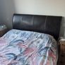 King Size Divan and Leather Headboard Image 5