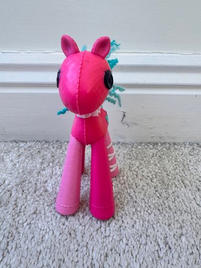 Lalaloopsy Ponies Pinkpetal approx. 12 cm. Used Please see photos