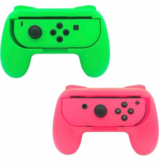 Grips Compatible with Nintendo Switch Joy-Con&Switch OLED Model, Wear-resistant Handle Kit Gamepad Replacement for Nintendo Switch Joy Cons &Switch OLED Model for Controller MULTIPLE COLOURS AVAILABLE (FREE POSTAGE)