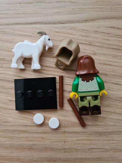 lego col25-5 goat herder/goatherd, collectible series 25