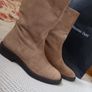 Massimo Dutti Leather & Suede Boots Image 2