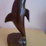 Dolphin wooden ornament,Ornament,Home decor,gift Image 5