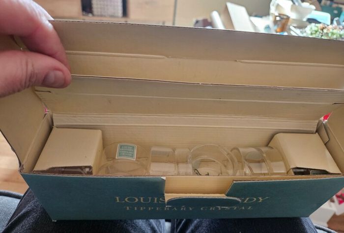 Set of Crystal Napkin Holders