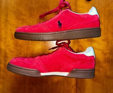 Polo Ralph Lauren Suede Trainers