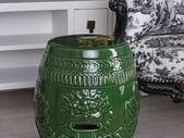 Feng Shui Stool Grimace Head Villa Chinoiserie