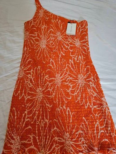 Faithful The Brand Mini Floral Orange Summer