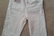 Zara Girls White Jeans 3-4