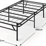 Almost New Folding Guest Bed - Single Image 2