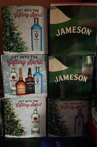 jameson Jack daniels Hennessy whisky big gift box