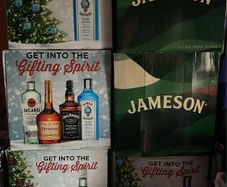 jameson Jack daniels Hennessy whisky big gift box