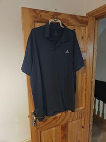 Adidas Navy Golf Top