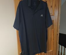 Adidas Navy Golf Top