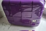 Antler Purple Hand Luggage Vanity Case With Shoulder  Strap