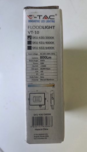 Floodlights 40 x V-Tac 10W