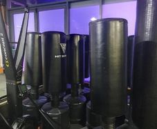 Freestanding boxing bags