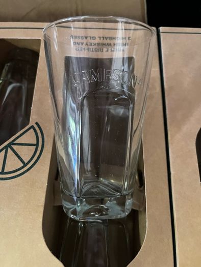 Jameson Irish Whiskey Glasses