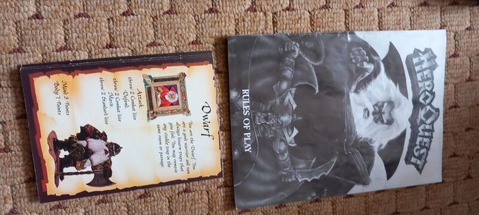 Hero Quest Board Game