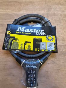 Master Lock Combination Cable Lock ( brand new )