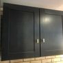 B&Q Alpinia Matt Grey Wall Kitchen Cabinet Image 4