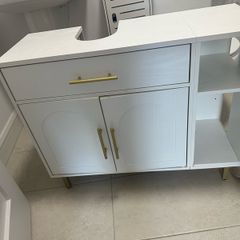 Under sink storage cabinet