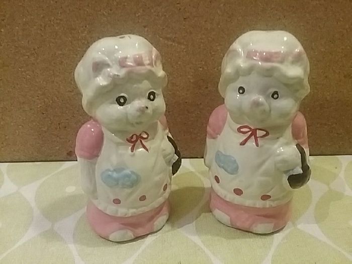 Two Sets of Salt & Pepper Shakers