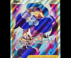 Opal 184/185 Trainer Ultra Holo Rare Sword and Shield Vivid Voltage SWSH Pokemon Card